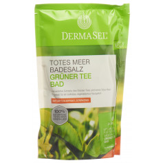 DermaSel Badesalz Grüner Tee