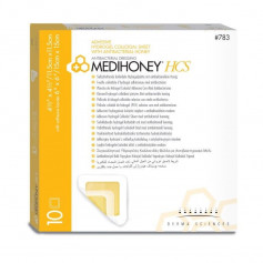 MEDIHONEY Antibacterial HCS 15x15cm Adhesive