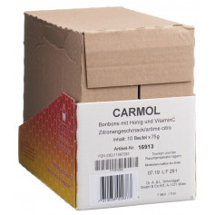 Carmol Lutschbonbons Zitrone