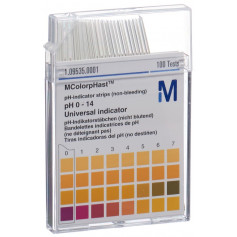 Merck Universal bâtonnets indic pH 0-14
