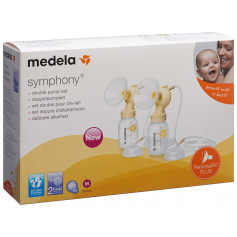 Medela Symphony Set double pour tire-lait M avec PersonalFit PLUS 24 mm