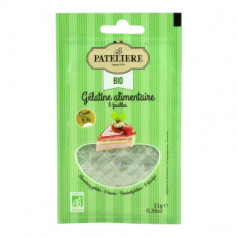 La Pateliere Blattgelatine Bio