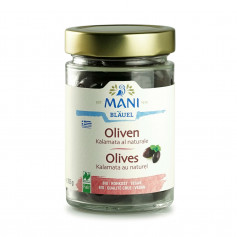 MANI Olives Kalamata au naturel cru bio