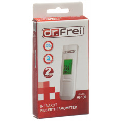 dr. frei Infrarot Fieberthermometer MI-100 weiss kontaktlose Messung in 3 Sekunden