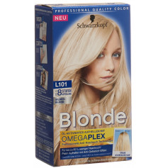 Schwarzkopf L101 Platin Aufheller Silberblond