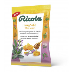 RICOLA Miel sauge avec sucre