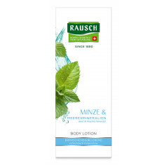 RAUSCH body lotion à la menthe