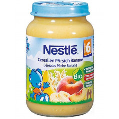 Nestlé Petits Pots A Cerealien Pfirsich Banane Bio 6M