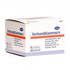 flawa Verbandklammern 14mm weiss