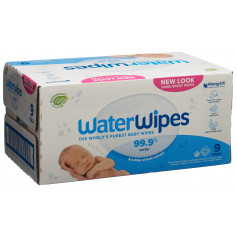 WATERWIPES Lingettes bébé peaux sens