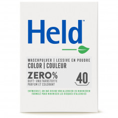 Held lessive en poudre color zero