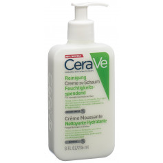 CeraVe Crème Moussante Nettoyante Hydratante