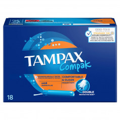 TAMPAX tampons Compak Super Plus