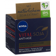 Nivea Vital Soja Anti-Age crème de nuit régénérante