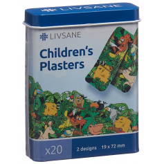 LIVSANE Kinderpflaster Jungle Animals